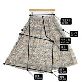 YAECA WRITE Tuck Culotte リバティ タックキュロットパンツ 花柄 Orchard オーチャード 97658 キュロット ホワイト レディース ヤエカ ライト【中古】6-0912G∞