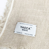 YAECA WRITE 大判ストール 無地 ストール ベージュ レディース ヤエカ ライト【中古】6-0910T◎