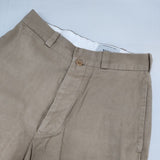 YAECA ワイドテーパードチノクロス 176201 コットン サイズ29 チノパンツ ベージュ KHAKI レディース ヤエカ【中古】6-0916G∞