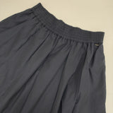 AIGLE サイズF ポリエステル フレア スカート ネイビー レディース エーグル【中古】6-0916M∞