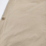 AIGLE ロールアップハーフパンツ サイズS 8605-63530 ナイロン ストレッチ ショートパンツ ショーツ ベージュ レディース エーグル【中古】6-0717S♪