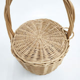 Vitaras Gedvilas ヴィトラス ジェトヴィラス Wicker Basket リトアニア製 かごバッグ チャ レディース【中古】6-0715M◎
