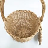 Vitaras Gedvilas ヴィトラス ジェトヴィラス Wicker Basket リトアニア製 かごバッグ チャ レディース【中古】6-0715M◎