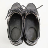 Paraboot/BEAMS BOY 別注 MALO サイズ3.5 定価41800円 レザー デッキシューズ ブラック レディース パラブーツ/ビームスボーイ【中古】6-0721G♪