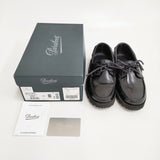 Paraboot/BEAMS BOY 別注 MALO サイズ3.5 定価41800円 レザー デッキシューズ ブラック レディース パラブーツ/ビームスボーイ【中古】6-0721G♪