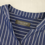 a day in the life UNITED ARROWS ストライプ シャツワンピ ワンピース ブルー ホワイト レディース アデイインザライフ【中古】6-1005M∞
