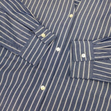 a day in the life UNITED ARROWS ストライプ シャツワンピ ワンピース ブルー ホワイト レディース アデイインザライフ【中古】6-1005M∞