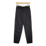 green label relaxing ドロスト タック イージー パンツ 定価7920円 3614-126-2117 パンツ ブラック レディース グリーンレーベルリラクシング【中古】6-1005G∞