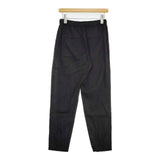 green label relaxing ドロスト タック イージー パンツ 定価7920円 3614-126-2117 パンツ ブラック レディース グリーンレーベルリラクシング【中古】6-1005G∞