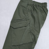 BEAMS PLUS ×sage de crest サイズS ウエストゴム カーゴパンツ カーキ メンズ ビームスプラス【中古】6-0912G∞