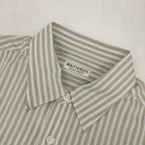 BEAUTY&YOUTH UNITED ARROWS ストライプシャツ 定価12980円 長袖シャツ ベージュ ホワイト メンズ ビューティアンドユース【中古】6-0912M∞