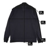 LACOSTE クラシックフィット サイズ2 US XS L1312DL 長袖 ポロシャツ ブラック メンズ ラコステ【中古】6-0912M∞