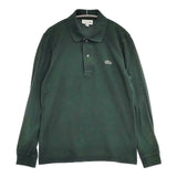 LACOSTE クラシックフィット FR2 US XS L1312LJ 長袖 ポロシャツ グリーン メンズ ラコステ【中古】6-0912M∞