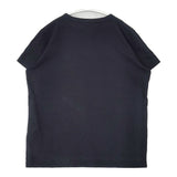 agnes b. 半袖ロゴTシャツ 定番 サイズ3 コットン 日本製 半袖Ｔシャツ カットソー ブラック ホワイト レディース アニエスベー【中古】6-0828S△