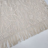 AMERI FLOWER BORDER LACE SKIRT 01210950340 フラワーボーダーレース ロングスカート ベージュ レディース アメリ【中古】6-0916M∞