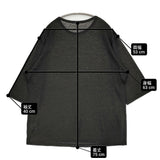 Nomat リネン ビッグTシャツ サイズ2 オーバーサイズ Ｔシャツ カットソー ブラック メンズ ノマット【中古】6-0804M♪