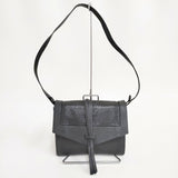 ISABEL MARANT クロスボディバッグ レザー 革 スペイン製 ショルダーバッグ クロ レディース イザベルマラン【中古】6-0715G◎