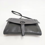 ISABEL MARANT クロスボディバッグ レザー 革 スペイン製 ショルダーバッグ クロ レディース イザベルマラン【中古】6-0715G◎