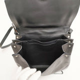ISABEL MARANT クロスボディバッグ レザー 革 スペイン製 ショルダーバッグ クロ レディース イザベルマラン【中古】6-0715G◎