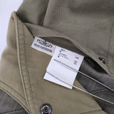 GRACE CONTINENTAL 切替マーメイドスカート 定価36300円 パッチワーク 加工 ロングスカート カーキ レディース グレースコンチネンタル【中古】6-1005M∞