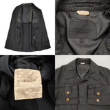 COMME des GARCONS HOMME DEUX 製品染め サイズM コート AD2019 ブラック メンズ コムデギャルソンオムドゥ【中古】6-0925M♪