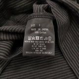 markaware オーガニックスーピマ ボーダーコンフォートフィットTee 定価13200円 半袖Ｔシャツ カットソー 25SS ブラック グレー メンズ マーカウェア【中古】6-0804S♪