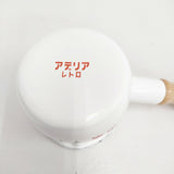 アデリア 未使用品 ホーロー プチミルクパン チューリップ 片手鍋 その他雑貨 シロ レディース【中古】6-0720G◎