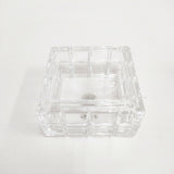 Cristal D’Arques クリスタル・ダルク 新品 モンパルナス フランス製 小物入れ インテリアその他 クリア レディース【中古】6-0720G◎