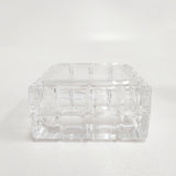 Cristal D’Arques クリスタル・ダルク 新品 モンパルナス フランス製 小物入れ インテリアその他 クリア レディース【中古】6-0720G◎