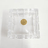 Cristal D’Arques クリスタル・ダルク 新品 モンパルナス フランス製 小物入れ インテリアその他 クリア レディース【中古】6-0720G◎