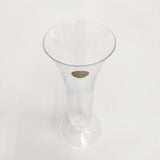 Cristal D’Arques クリスタル・ダルク 新品 バラダン 花瓶 一輪挿し フランス製 花瓶 クリア レディース【中古】6-0720G◎