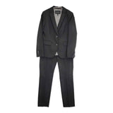 Banana Republic サイズ0 2Bジャケット パンツ セットアップ スーツ ブラック レディース バナナリパブリック【中古】6-0919M∞