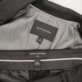 Banana Republic サイズ0 2Bジャケット パンツ セットアップ スーツ ブラック レディース バナナリパブリック【中古】6-0919M∞
