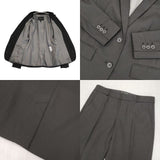 Banana Republic サイズ0 2Bジャケット パンツ セットアップ スーツ ブラック レディース バナナリパブリック【中古】6-0919M∞