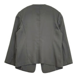 NATURAL BEAUTY BASIC サイズS フロントフック ポリエステルドビー ジャケット グレー レディース ナチュラルビューティーベーシック【中古】6-0919M∞