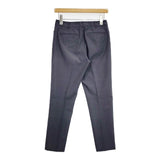 NATURAL BEAUTY BASIC センタープレススラックス サイズXS パンツ ネイビー レディース ナチュラルビューティーベーシック【中古】6-0919G∞