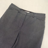 NATURAL BEAUTY BASIC センタープレススラックス サイズXS パンツ ネイビー レディース ナチュラルビューティーベーシック【中古】6-0919G∞