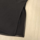 Spick and Span Noble 2WAYフレアシルエット ブラウス シャツ ネイビー レディース スピック＆スパン ノーブル【中古】6-0919M∞