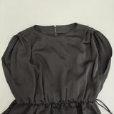 BALLSEY グレースサテンオールインワン サイズ36 定価39600円 11-06-61-06802 オールインワン ツナギ 26SS ブラック レディース ボールジー【中古】6-0724S♪