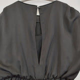 BALLSEY グレースサテンオールインワン サイズ36 定価39600円 11-06-61-06802 オールインワン ツナギ 26SS ブラック レディース ボールジー【中古】6-0724S♪