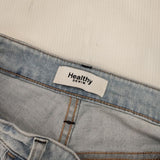 Healthy Denim Wild Ginger ワイルドジンジャー ワイドデニムパンツ バギーパンツ 定価16500円 デニムパンツ ブルー レディース ヘルシーデニム【中古】6-0912G∞