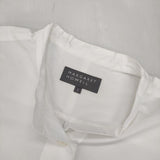 MARGARET HOWELL FINE COTTON POPLIN プルオーバーシャツ 定価34100円 578-5153005 長袖シャツ 25SS ホワイト レディース マーガレットハウエル【中古】6-0912M∞