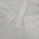 MARGARET HOWELL FINE COTTON POPLIN プルオーバーシャツ 定価34100円 578-5153005 長袖シャツ 25SS ホワイト レディース マーガレットハウエル【中古】6-0912M∞