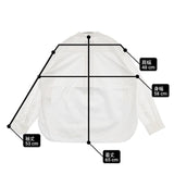 MARGARET HOWELL FINE COTTON POPLIN プルオーバーシャツ 定価34100円 578-5153005 長袖シャツ 25SS ホワイト レディース マーガレットハウエル【中古】6-0912M∞