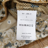 NOMARHYTHM TEXTILE ノーマリズムテキスタイル JOURNAL STANDARD別注 JSメッシュブルゾン サイズ3 定価39600円 ブラウン レディース【中古】6-0724M♪