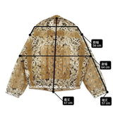 NOMARHYTHM TEXTILE ノーマリズムテキスタイル JOURNAL STANDARD別注 JSメッシュブルゾン サイズ3 定価39600円 ブラウン レディース【中古】6-0724M♪