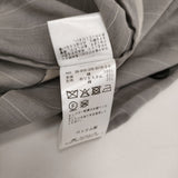 JOURNAL STANDARD L'essage シアーストライプドルマンジャケット 定価33000円 テーラードジャケット 26SS グレー ホワイト レディース ジャーナルスタンダードレサージュ【中古】6-0724M♪