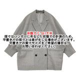 JOURNAL STANDARD L'essage シアーストライプドルマンジャケット 定価33000円 テーラードジャケット 26SS グレー ホワイト レディース ジャーナルスタンダードレサージュ【中古】6-0724M♪