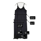 anana ポリエステル オーバーオール サロペット ブラック レディース アナナ【中古】6-0919G∞