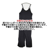 anana ポリエステル オーバーオール サロペット ブラック レディース アナナ【中古】6-0919G∞